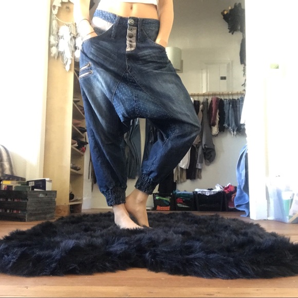 desigual harem jeans